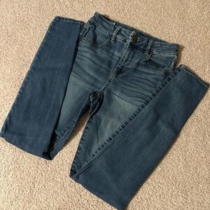 American Eagle Outfitters Dark Blue Skinny Jeans